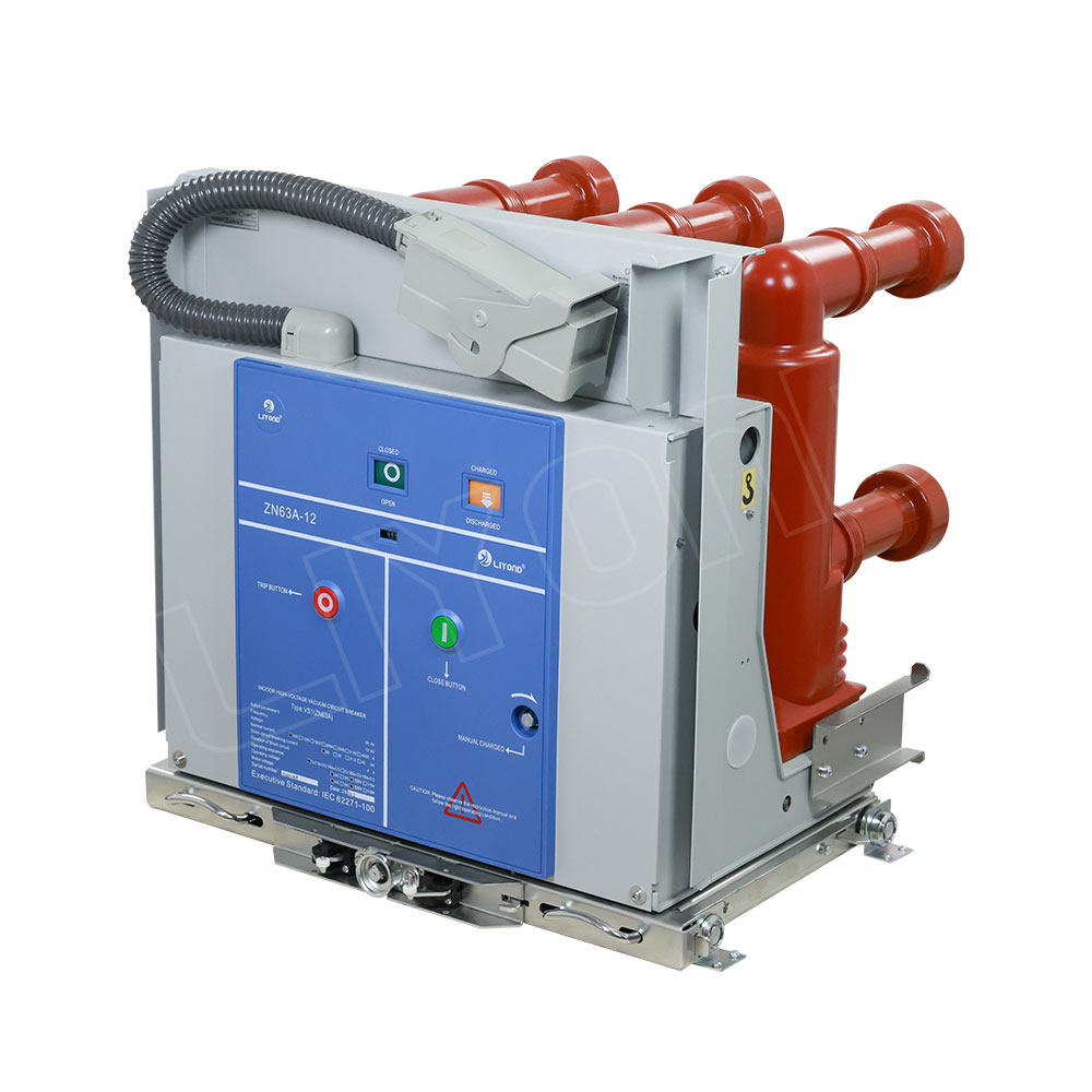 VS1-12 со встроенными полюсами крытый высокольтный вакуумный выключатель 12 кВ для распределительных устройств