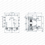 ZN12 Series Indoor H.V. AC Vacuum Circuit Breaker with Rated voltage 12KV-1