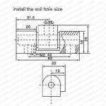 Drawing-hinge-lock-for-switchgear-LD038