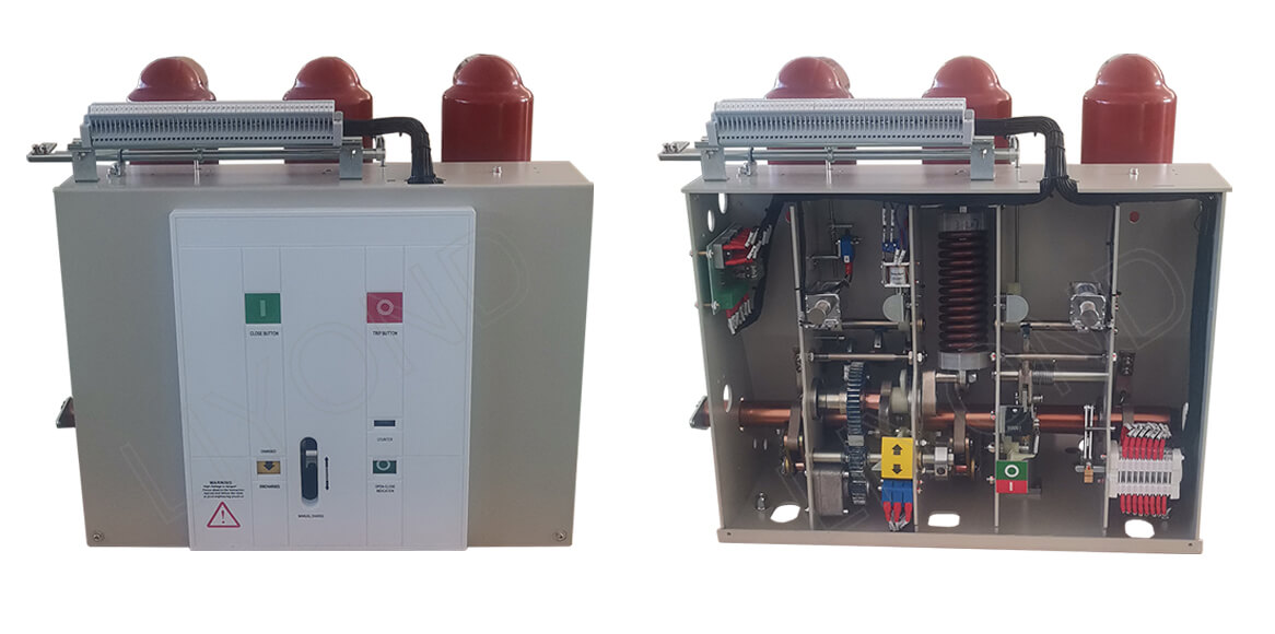 VBI-12 вакуумные выключатели 10 кв напряжения фиксированного типа с герметичным полюсом