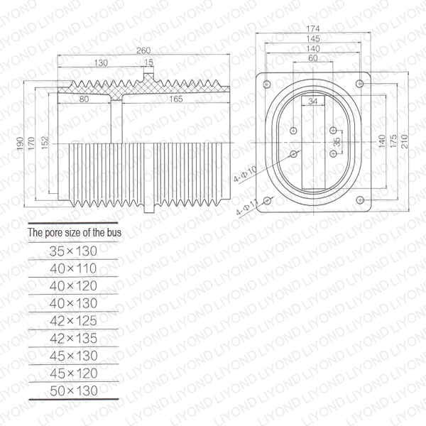 Contact-Sleeves-LYC190-for-Switchgear-12KV-1