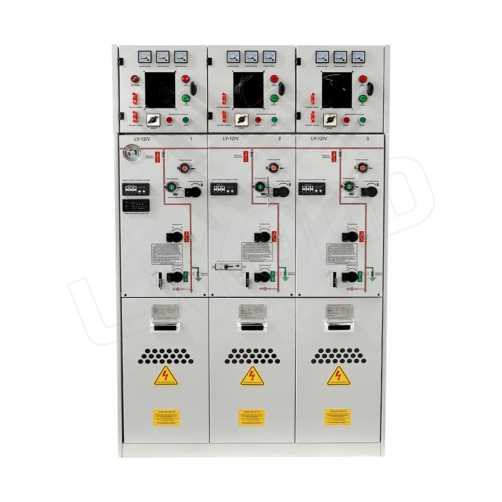 Распределительное устройство с элегазовой изоляцией для распределения среднего напряжения
