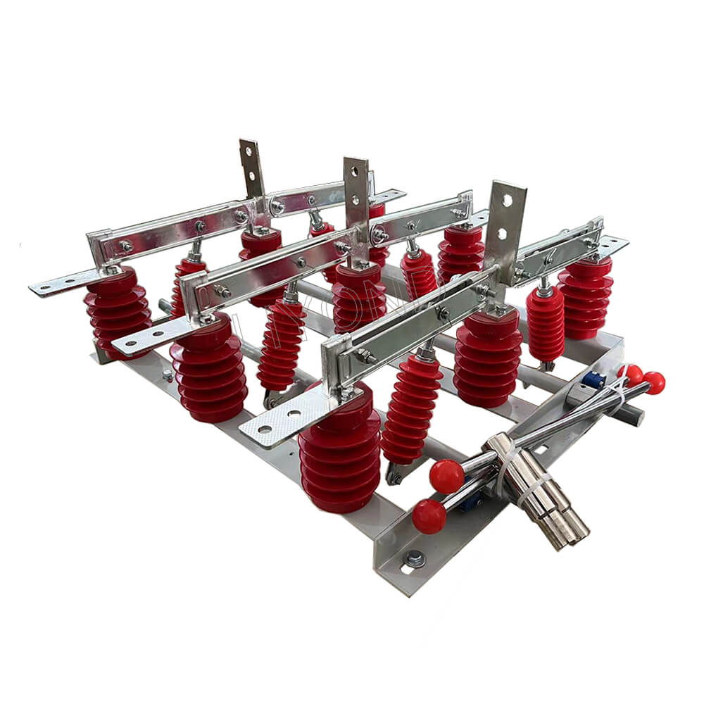 Открытый высокое напряжение двойной мощности изоляции ножевой переключатель через стену разъединительные выключатели